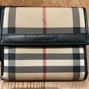 Vintage Burberry Nova Check Wallet
